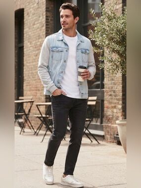 Forever 21 mens denim jacket